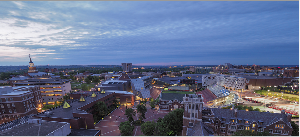 Aerial view of CCM Village