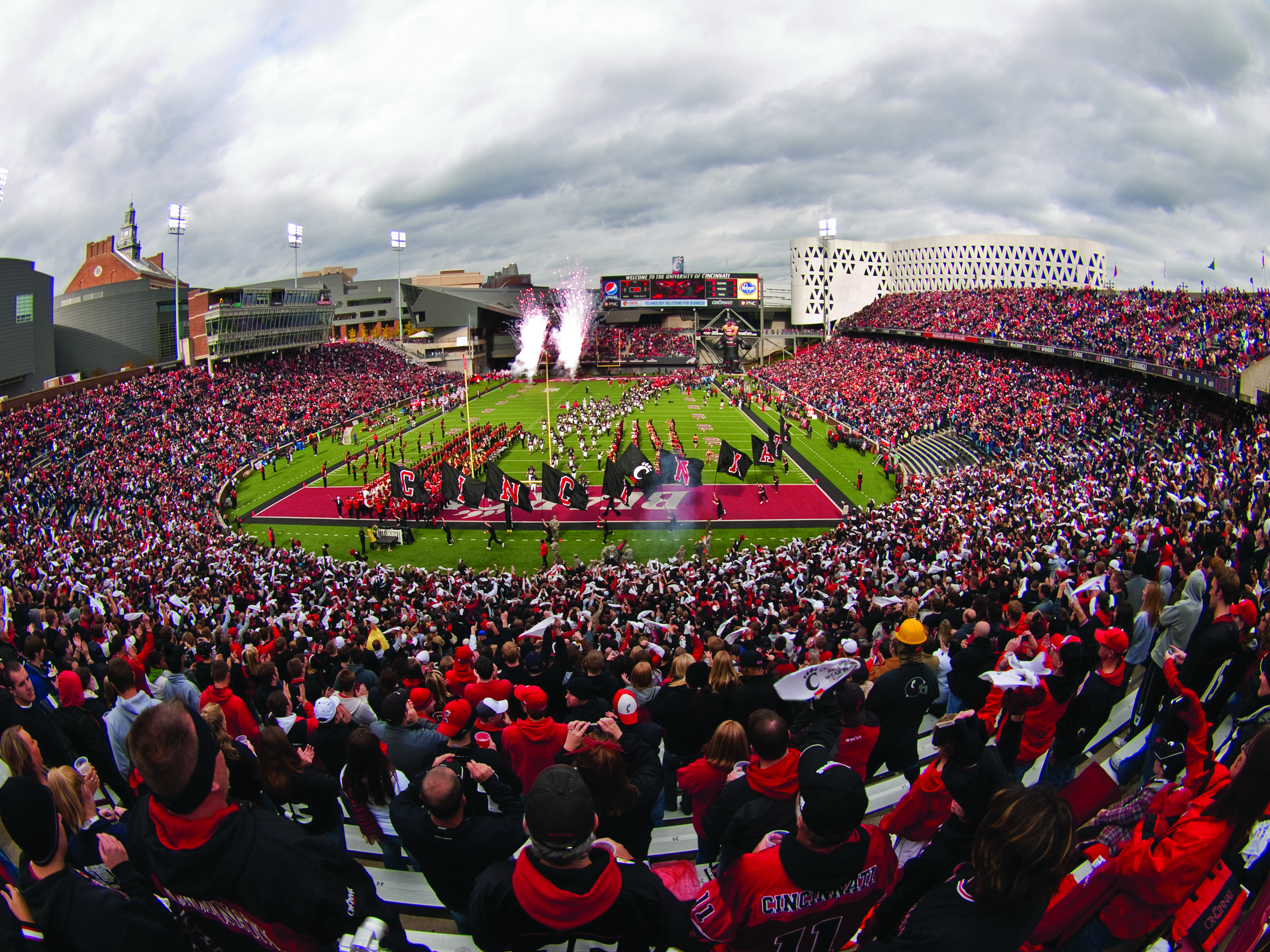 Nippert Stadium Full of People