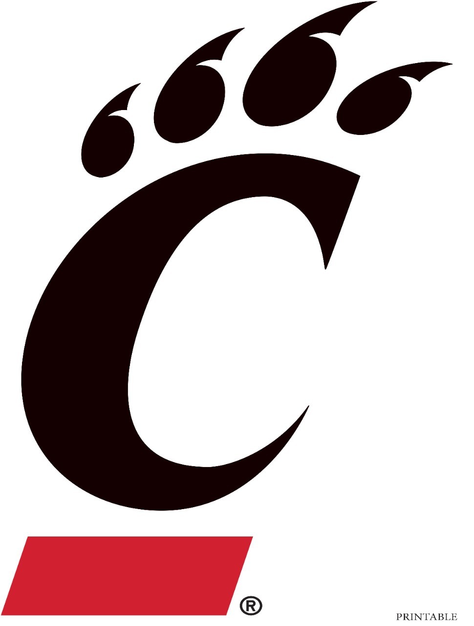 Printable Swag University of Cincinnati Admissions University of